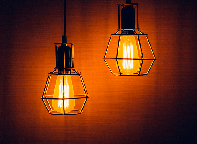 cool filament light bulbs